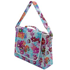 Cosmos Flowers Box Up Messenger Bag