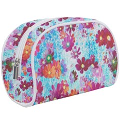 Cosmos Flowers Makeup Case (Large)