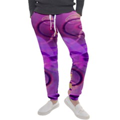 Infinity Painting Purple Men s Jogger Sweatpants by DinkovaArt