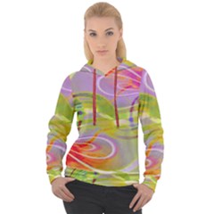 Infinity Painting Green Women s Overhead Hoodie by DinkovaArt