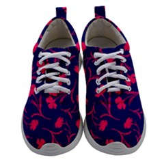 Bright Purple And Pink Pop Art Liberty  Athletic Shoes by Graphika