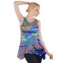 Infinity Painting Blue Side Drop Tank Tunic View1