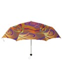 Infinity Painting Orange Folding Umbrellas View3