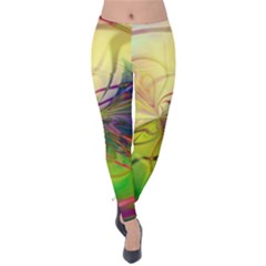  Rainbow Painting Patterns 1 Velvet Leggings