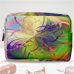  Rainbow Painting Patterns 1 Make Up Pouch (medium) by DinkovaArt