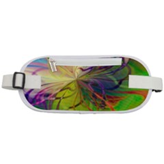  Rainbow Painting Patterns 1 Rounded Waist Pouch by DinkovaArt