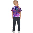 Rainbow Painting Pattern 2 Kids  Sports Tee View2