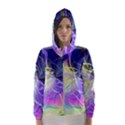 Rainbow Painting Patterns 3 Women s Hooded Windbreaker View1