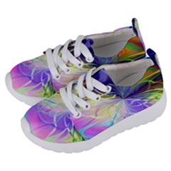 Rainbow Painting Patterns 3 Kids  Lightweight Sports Shoes by DinkovaArt