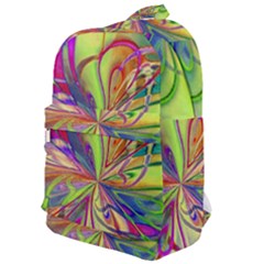 Rainbow Painting Pattern 4 Classic Backpack by DinkovaArt