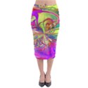 Rainbow Painting Pattern 4 Midi Pencil Skirt View1