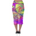 Rainbow Painting Pattern 4 Midi Pencil Skirt View2