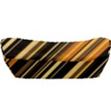 Black and Yellow Stripes Pattern Car Seat Back Cushion  View3