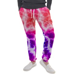 Colorful Tie Dye Pattern Texture Men s Jogger Sweatpants by SpinnyChairDesigns