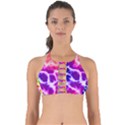 Colorful Tie Dye Pattern Texture Perfectly Cut Out Bikini Top View1