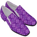 Geometric Galaxy Pattern Print Women Slip On Heel Loafers View3