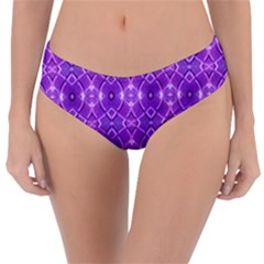 Geometric Galaxy Pattern Print Reversible Classic Bikini Bottoms by dflcprintsclothing