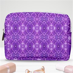 Geometric Galaxy Pattern Print Make Up Pouch (medium)