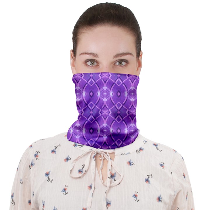 Geometric Galaxy Pattern Print Face Covering Bandana (Adult)