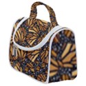 Monarch Butterfly Wings Pattern Satchel Handbag View1