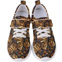 Monarch Butterfly Wings Pattern Women s Velcro Strap Shoes View1