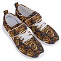 Monarch Butterfly Wings Pattern Women s Velcro Strap Shoes View3