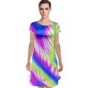 Colorful Blue Purple Pastel Tie Dye Pattern Cap Sleeve Nightdress View1