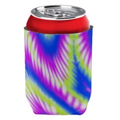 Colorful Blue Purple Pastel Tie Dye Pattern Can Holder