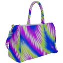 Colorful Blue Purple Pastel Tie Dye Pattern Duffel Travel Bag View2