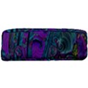 Purple Teal Abstract Jungle Print Pattern Full Print Rope Handle Tote (Large) View3