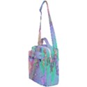 Pastel Marble Paint Swirl Pattern Crossbody Day Bag View1