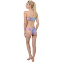 Pastel Marble Paint Swirl Pattern Classic Bandeau Bikini Set View2