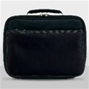 Plain Black Solid Color Lunch Bag View1