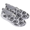 Black and White Cartoon Eyeballs No Lace Lightweight Shoes View3