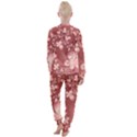 Tea Rose Colored Floral Pattern Women s Lounge Set View2