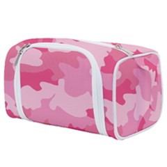 Camo Pink Toiletries Pouch by MooMoosMumma