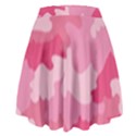 Camo Pink High Waist Skirt View2