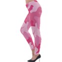 Camo Pink Lightweight Velour Leggings View3