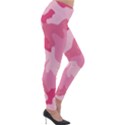 Camo Pink Lightweight Velour Leggings View4