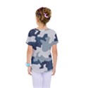 Camo Blue Kids  One Piece Tee View2