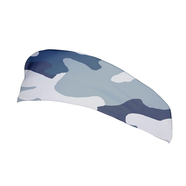 Camo Blue Stretchable Headband