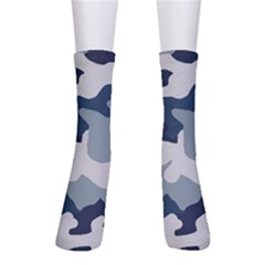 Camo Blue Men s Crew Socks by MooMoosMumma