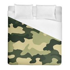 Camo Green Duvet Cover (full/ Double Size) by MooMoosMumma