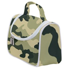 Camo Green Satchel Handbag by MooMoosMumma