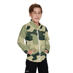 Camo Green Kids  Windbreaker