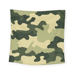 Camo Green Square Tapestry (small) by MooMoosMumma