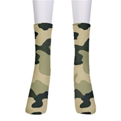 Camo Green Men s Crew Socks by MooMoosMumma