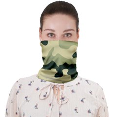 Camo Green Face Covering Bandana (adult)