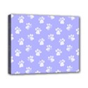 Animal Cat Dog Paw Prints Pattern Canvas 10  x 8  (Stretched) View1