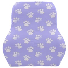 Animal Cat Dog Paw Prints Pattern Car Seat Back Cushion  by SpinnyChairDesigns